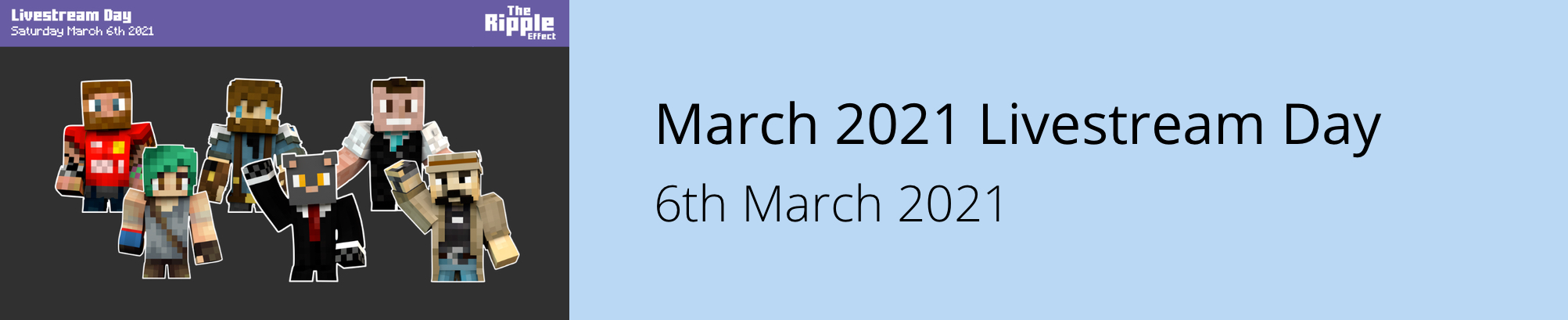 March 2020 Livestream Day